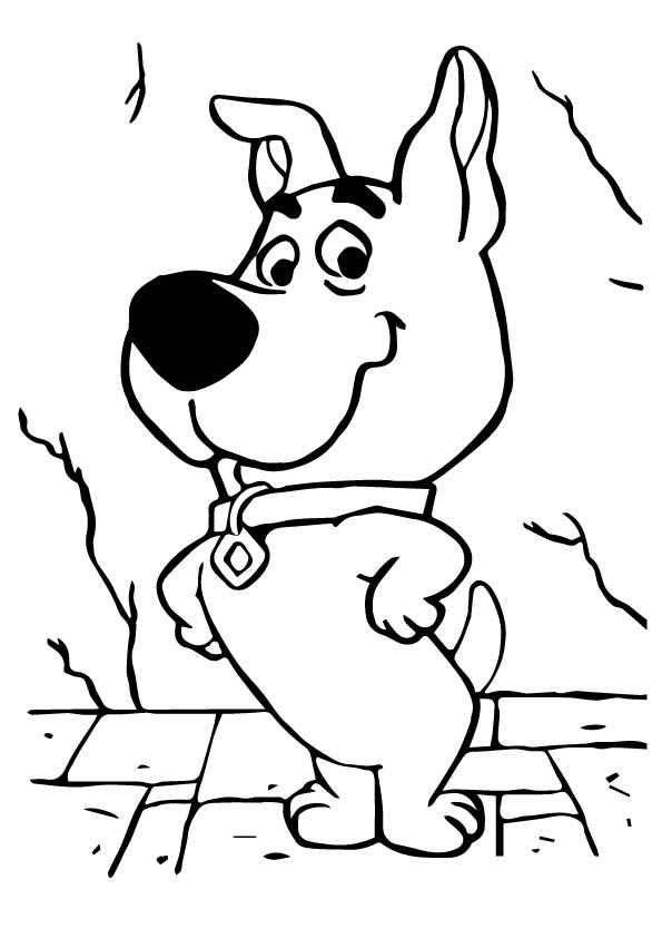 Desenho deScrappy Doo para colorir