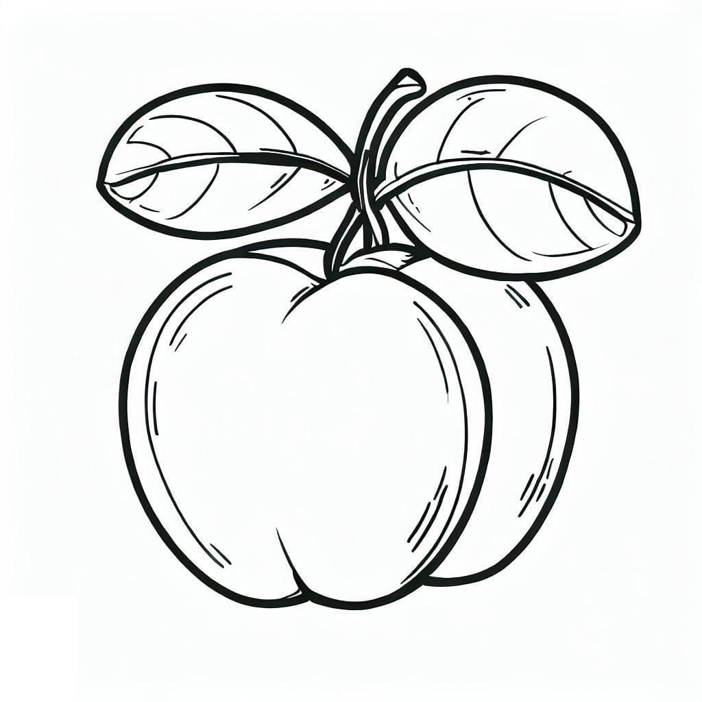 Desenho deAcerola 2 para colorir