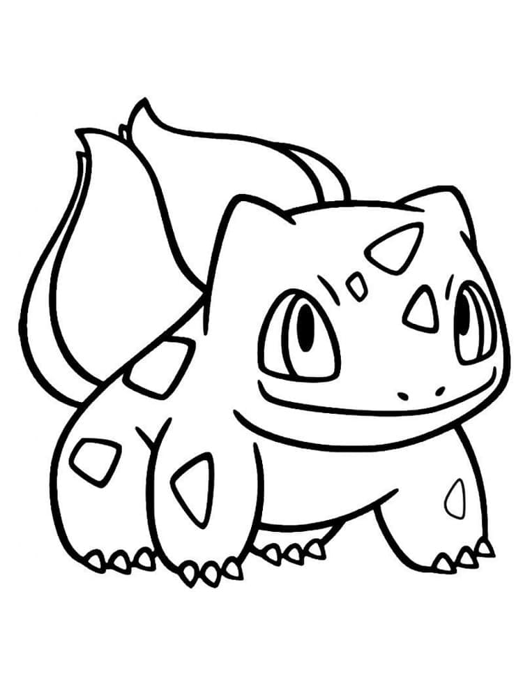 Desenho deAdorável Bulbasaur para colorir