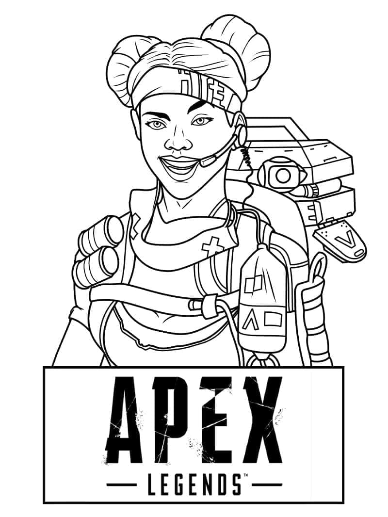 Desenho deApex Legends Lifeline para colorir