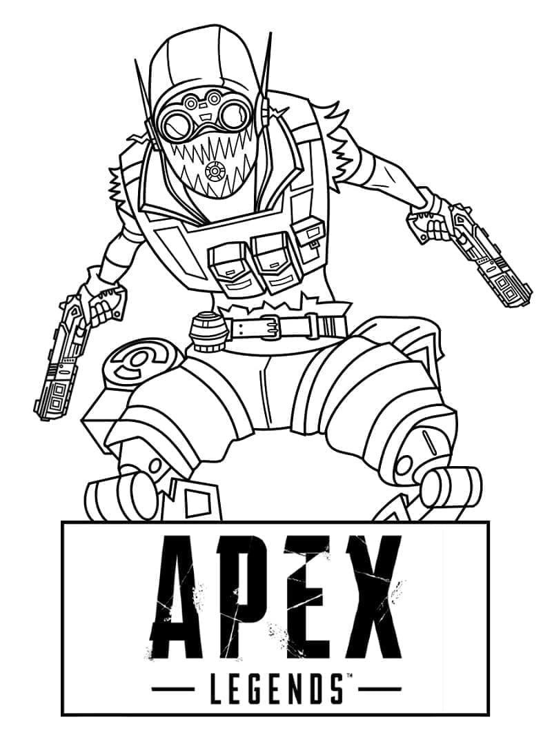 Desenho deApex Legends Octane para colorir