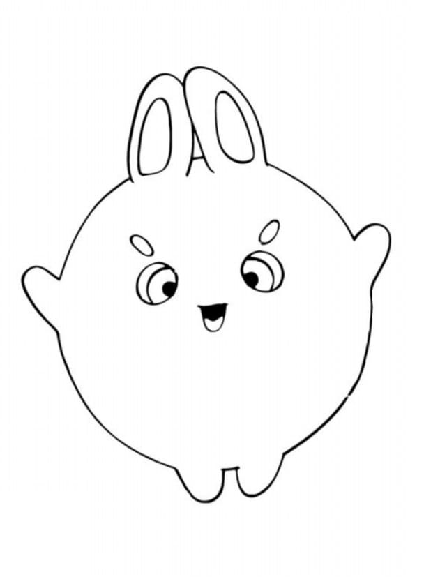 Desenho deBig Boo de Sunny Bunnies para colorir