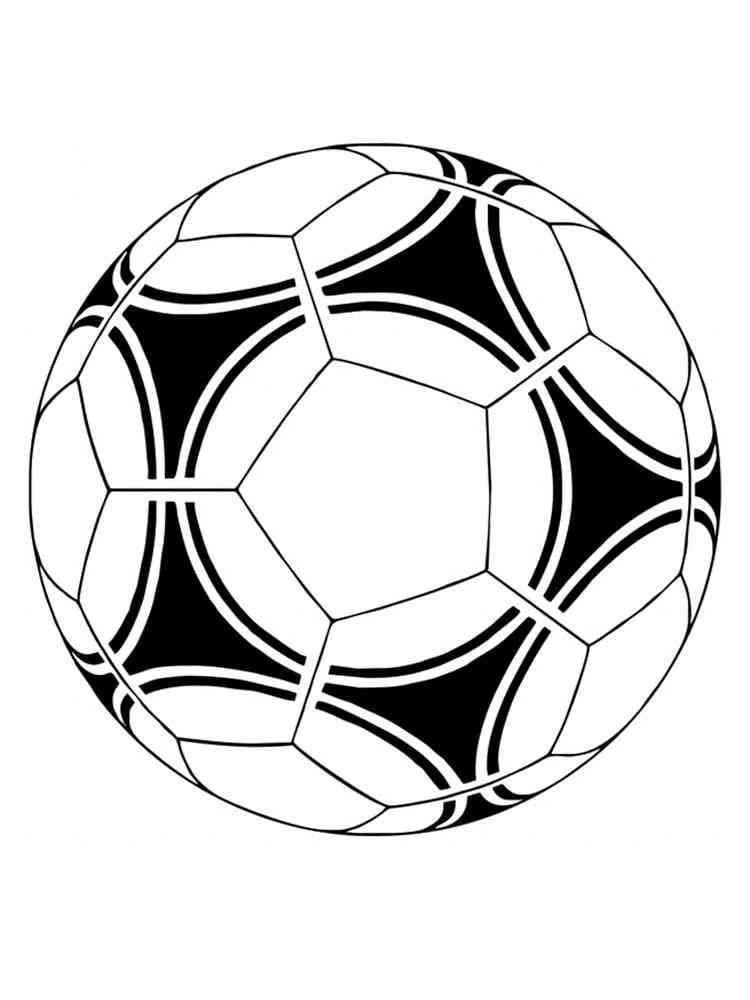 Desenho deBola de Futebol Incrível para colorir