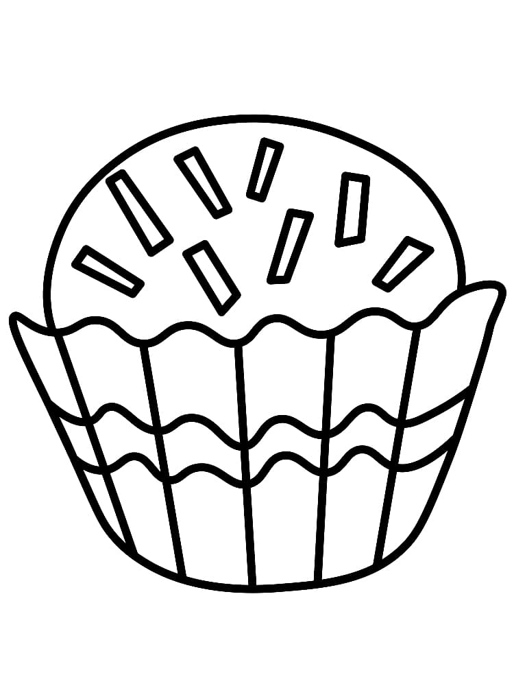 Desenho deBrigadeiro 2 para colorir