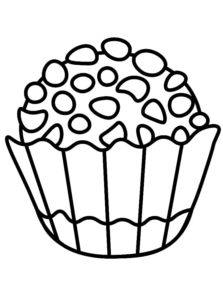 Desenho deBrigadeiro 3 para colorir