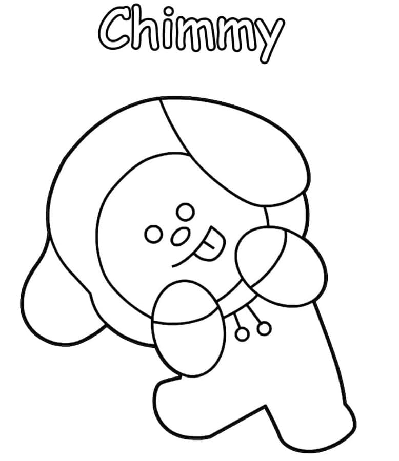 Desenho deBT21 Chimmy para colorir