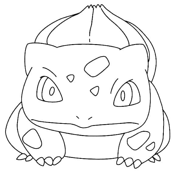 Desenho deBulbasaur Grátis Para Crianças para colorir