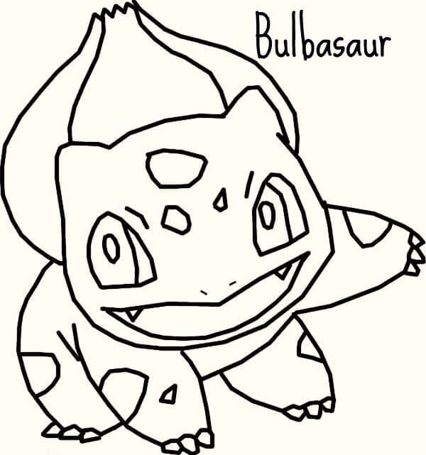 Desenho deBulbasaur Para Crianças para colorir