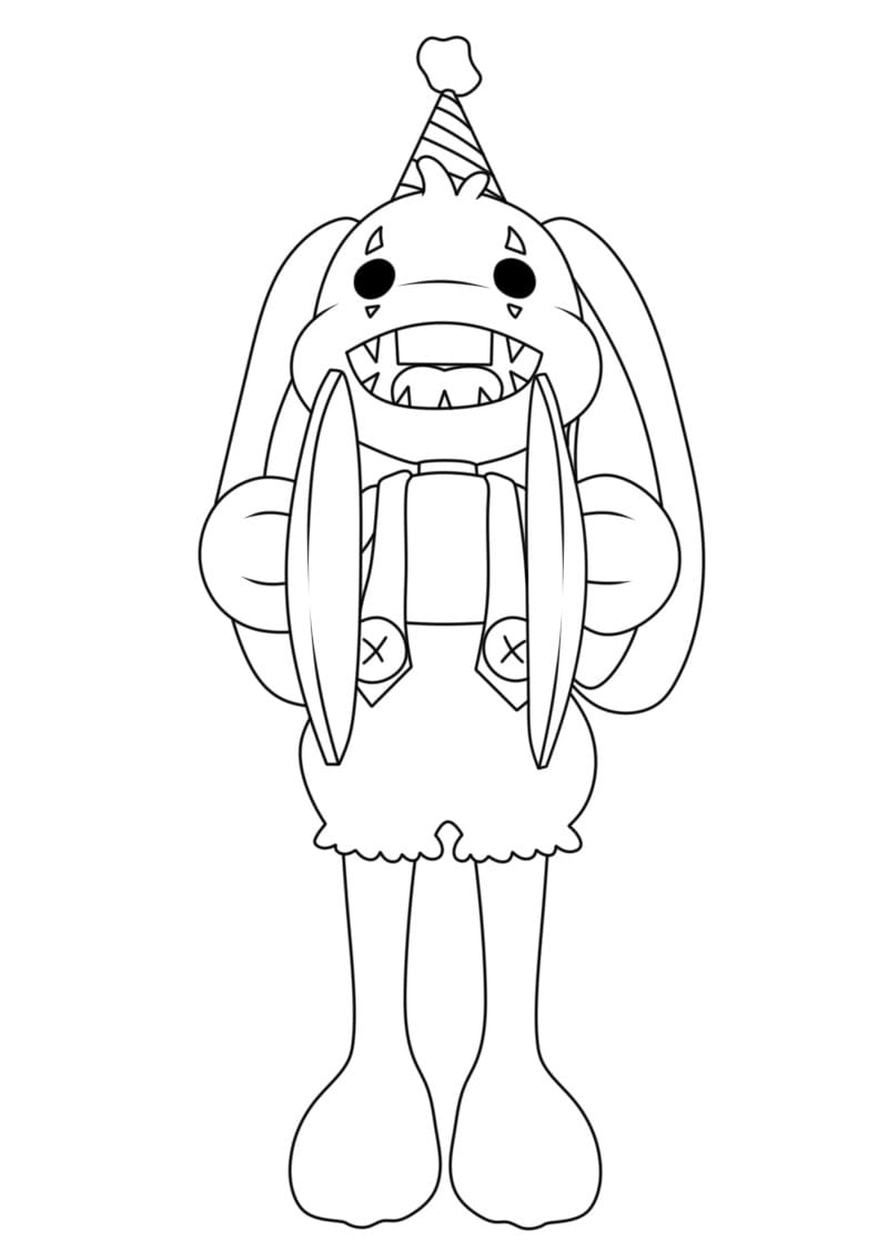 Desenho deBunzo Bunny para colorir