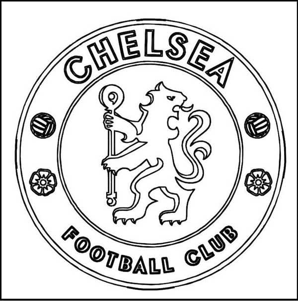 Desenho deChelsea FC para colorir