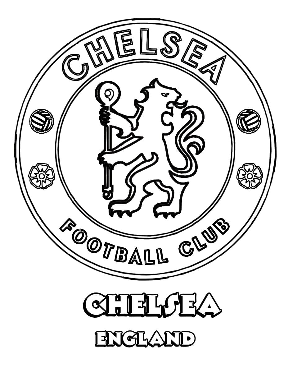 Desenho deChelsea Football Club para colorir