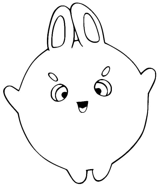 Desenho deChoo Choo Boo Sunny Bunnies para colorir