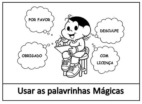 Desenho deCom Licença para colorir