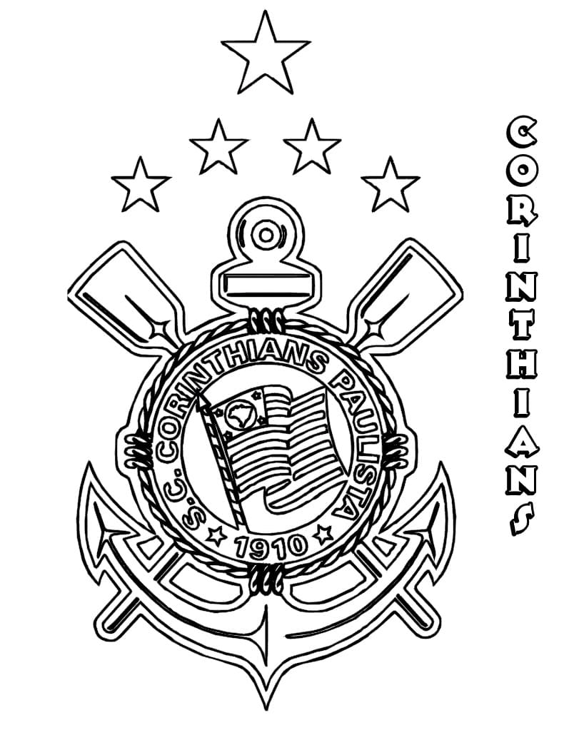 Desenho deCorinthians 2 para colorir