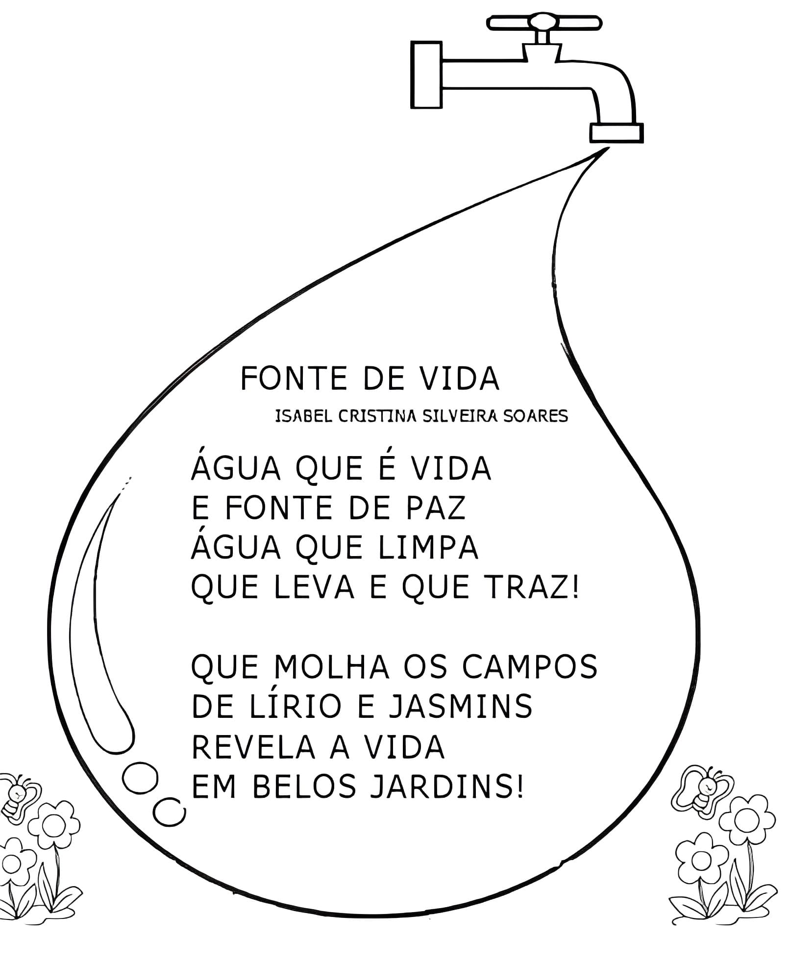 Desenho deDia da Água 2 para colorir