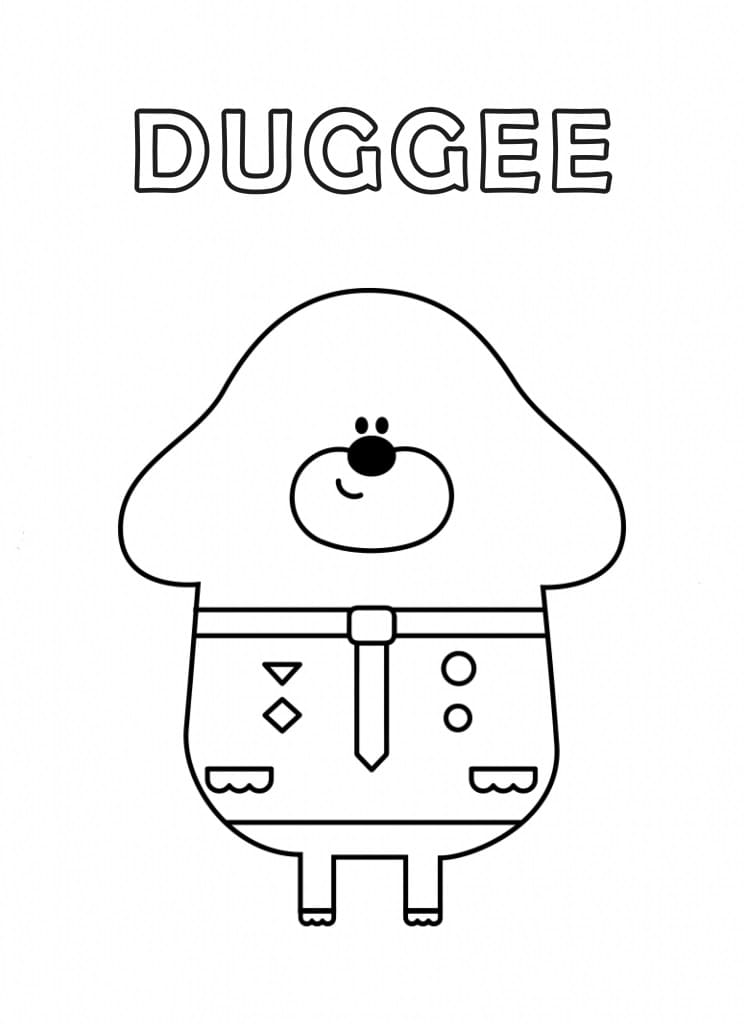 Desenho deDuggee para colorir