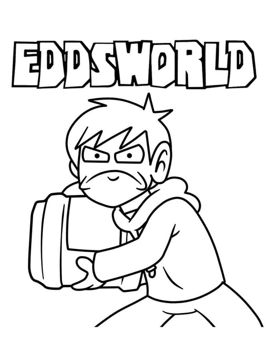 Desenho deEddsworld Edd para colorir