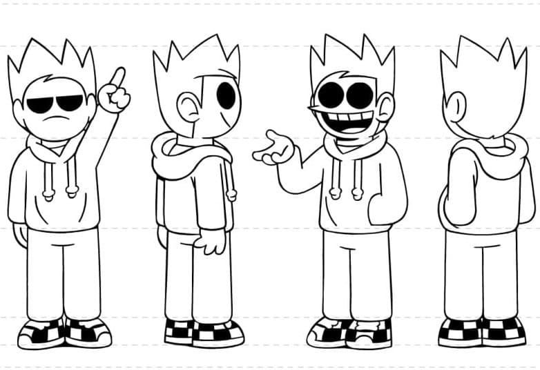 Desenho deEddsworld Tom para colorir