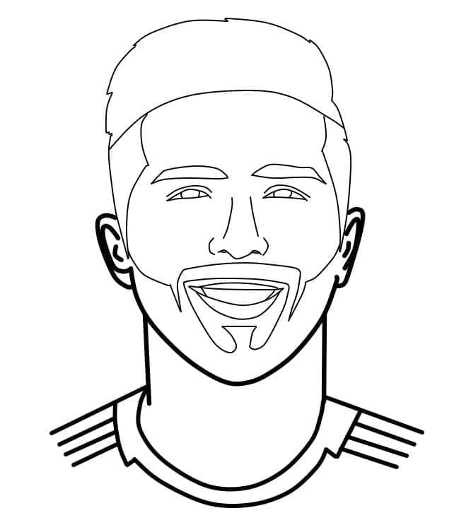 Desenho deEnzo Fernandez Jogador de Futebol para colorir