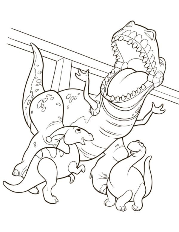 Desenho deFesta Do Dragão De Toy Story para colorir