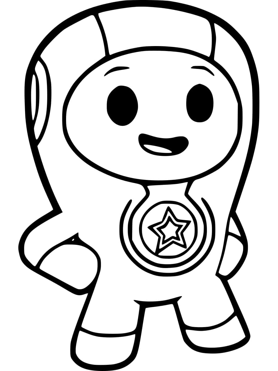 Desenho deFoz de Go Jetters para colorir