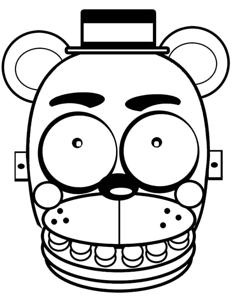 Desenho deFreddy Five Nights at Freddy's para colorir