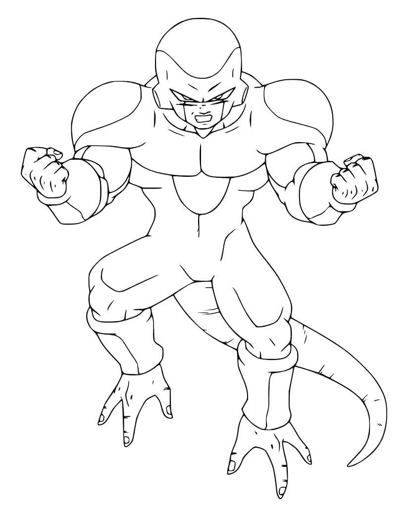 Desenhos de Freeza para colorir