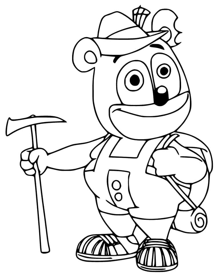 Desenho deGummy Bear 2 para colorir