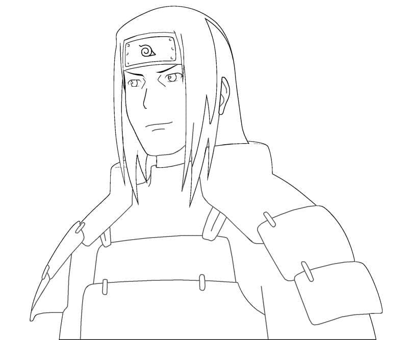 Desenho deHashirama Senju Imprimível para colorir