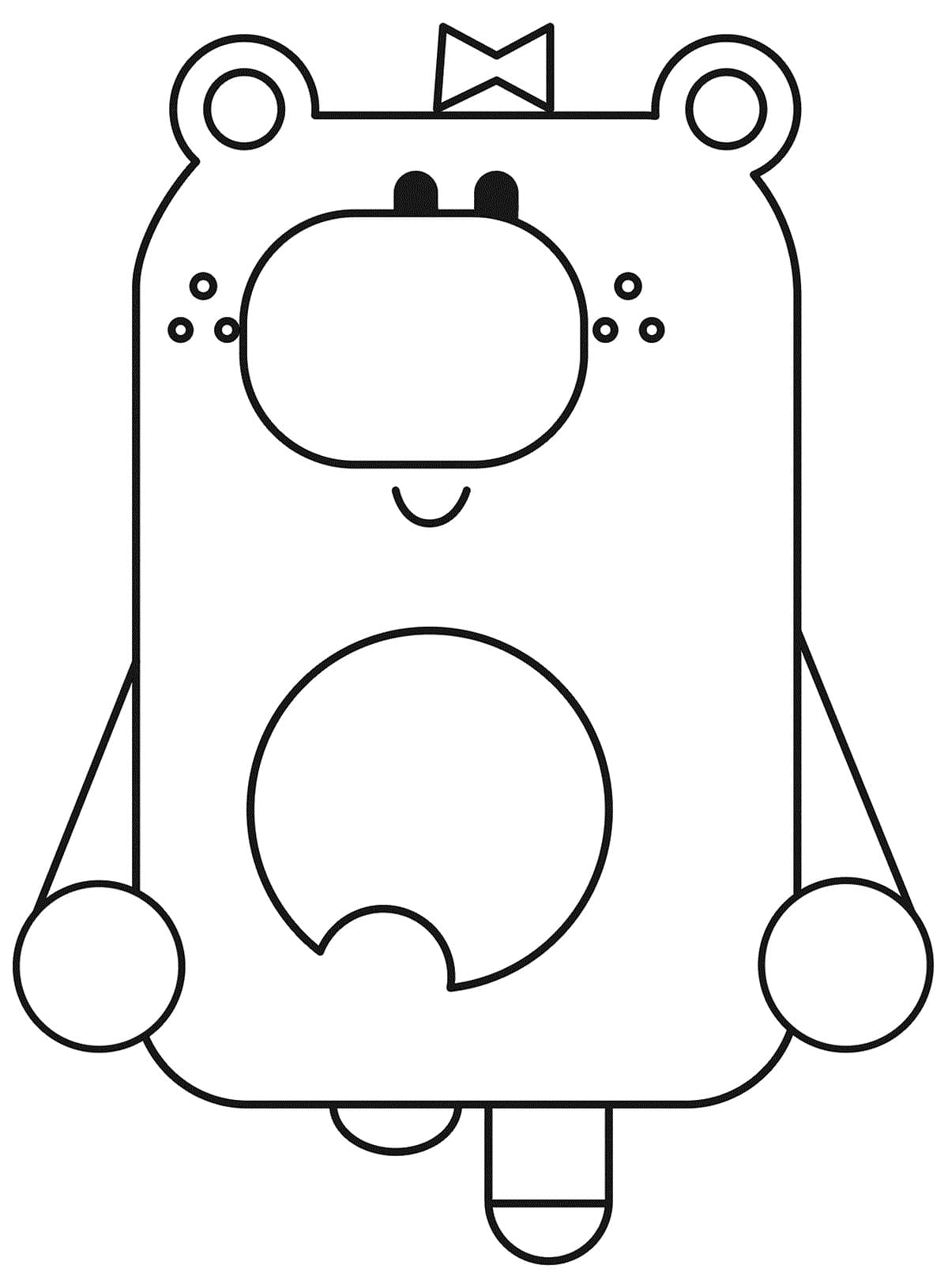 Desenho deHey Duggee Para Crianças para colorir