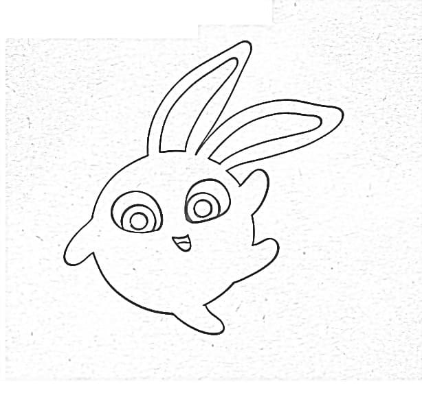 Desenho deHopper de Sunny Bunnies para colorir