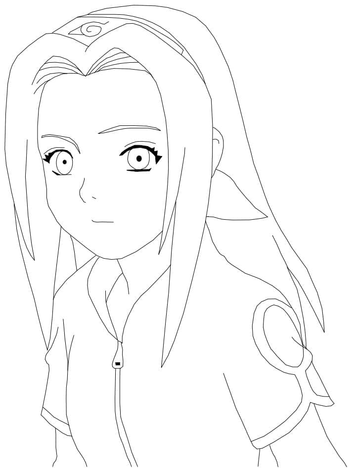 Desenho deImagem de Sakura Haruno para colorir