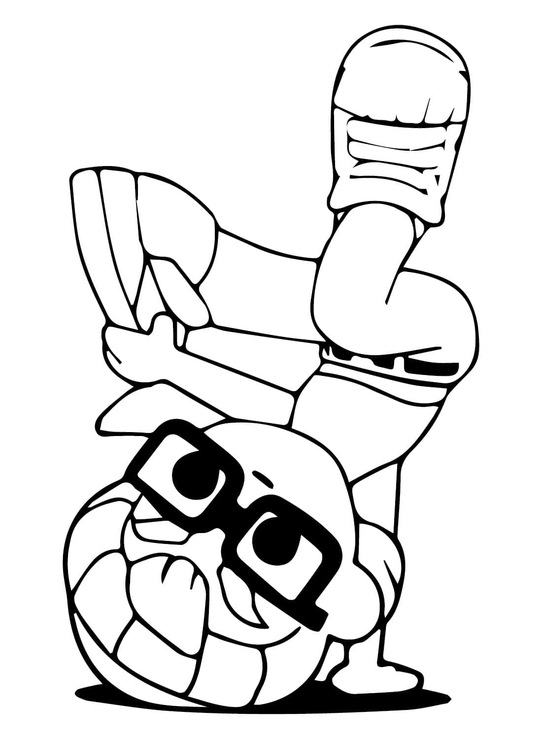 Desenho deImagem de Subway Surfers para colorir