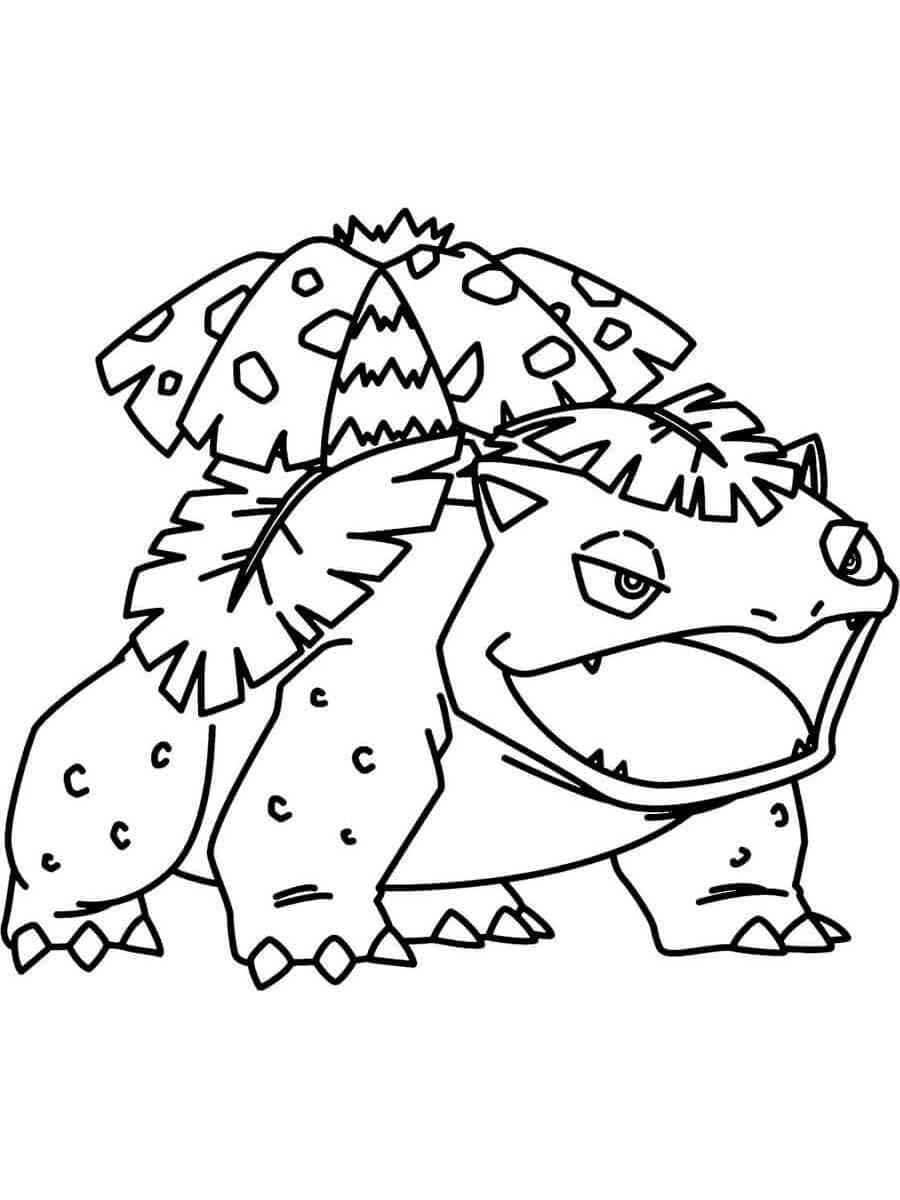 Desenho deImagem de Venusaur para colorir