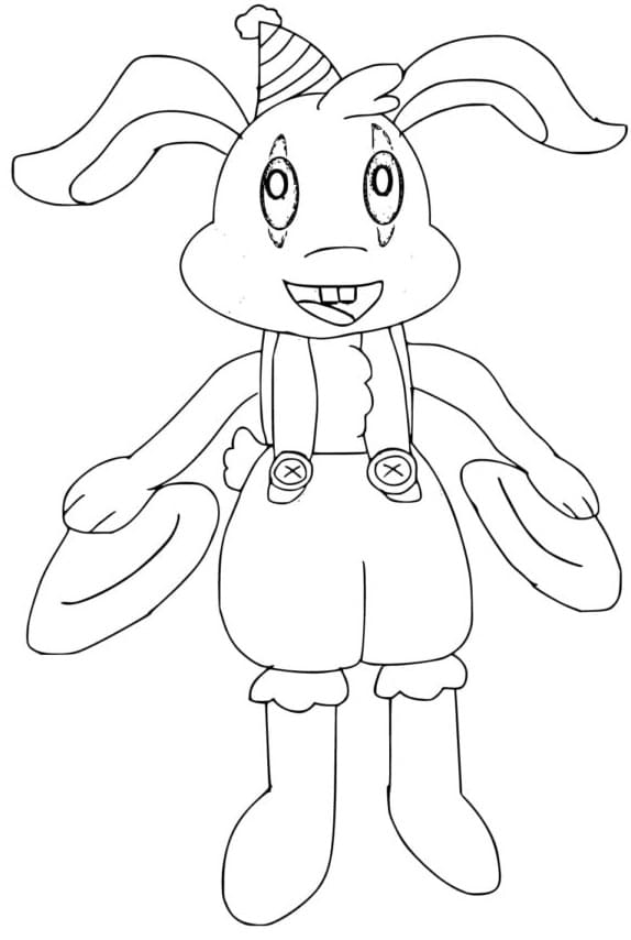 Desenho deImagem do Bunzo Bunny para colorir