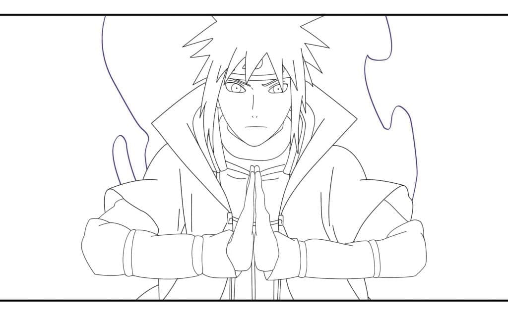 Desenho deIncrível Minato para colorir