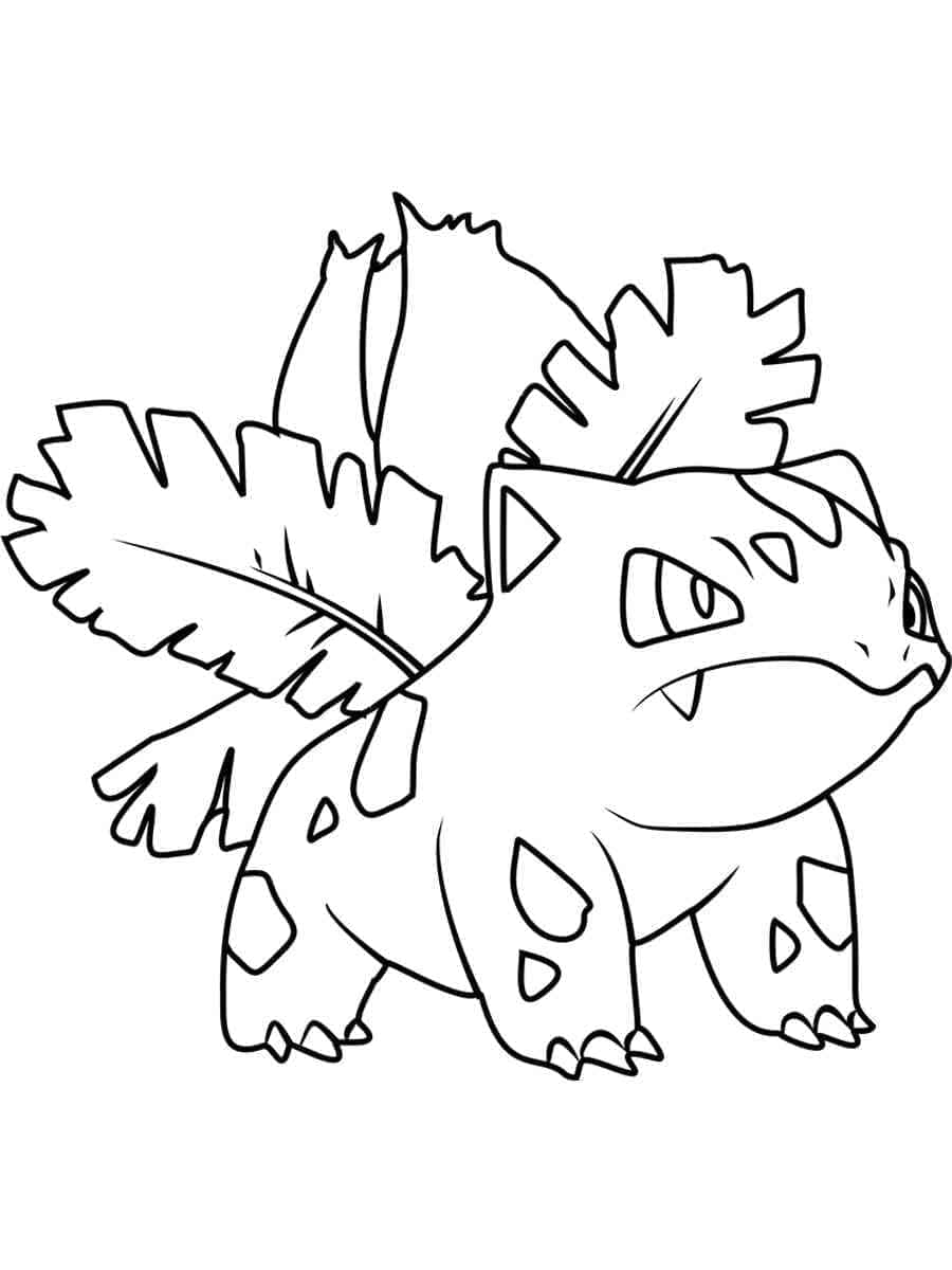 Desenho deIvysaur Grátis Para Crianças para colorir