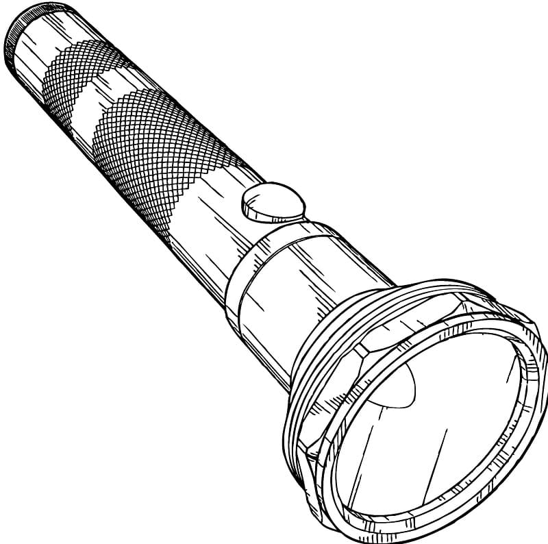 Desenho deLanterna Velha para colorir