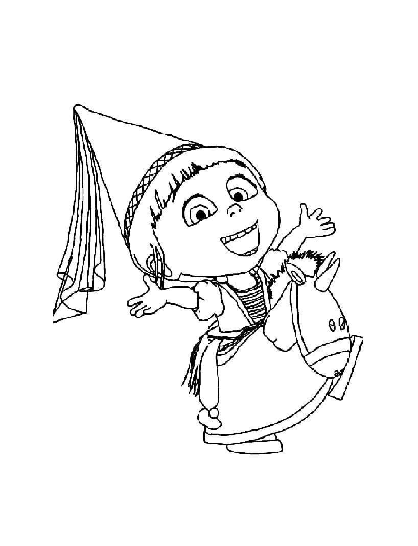 Desenho deLinda Agnes para colorir