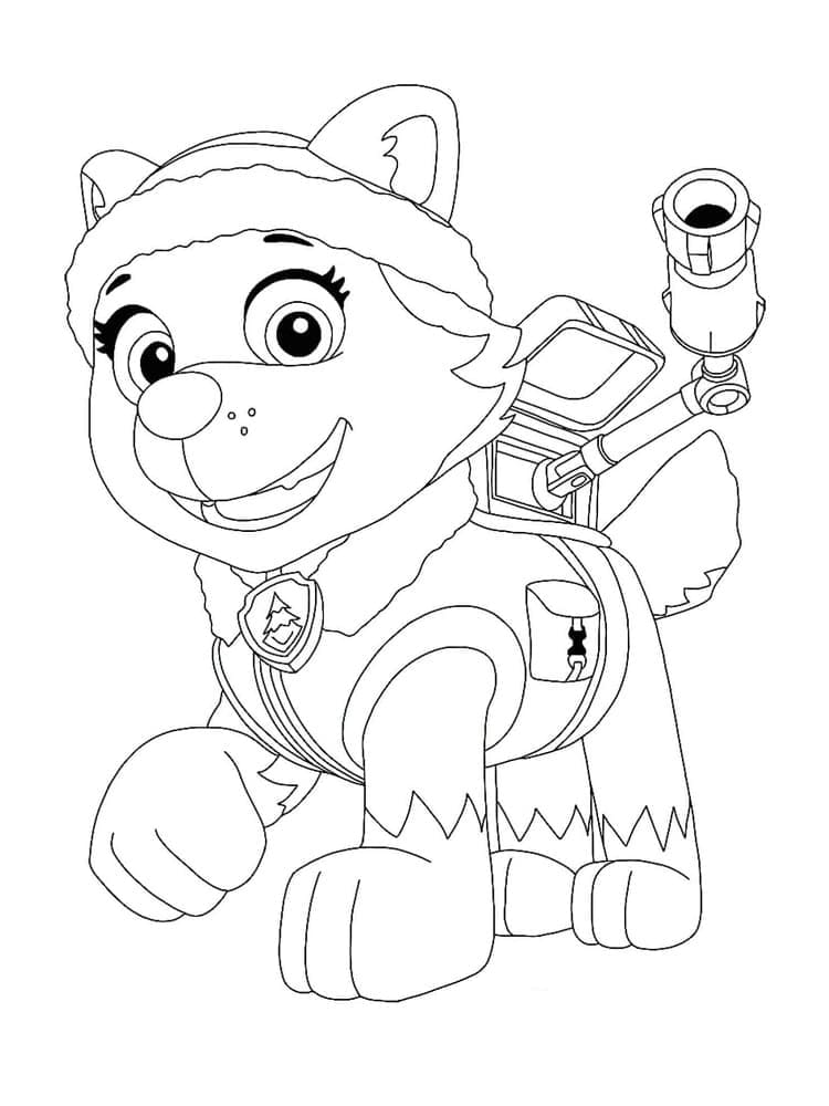 Desenho deLinda Everest para colorir