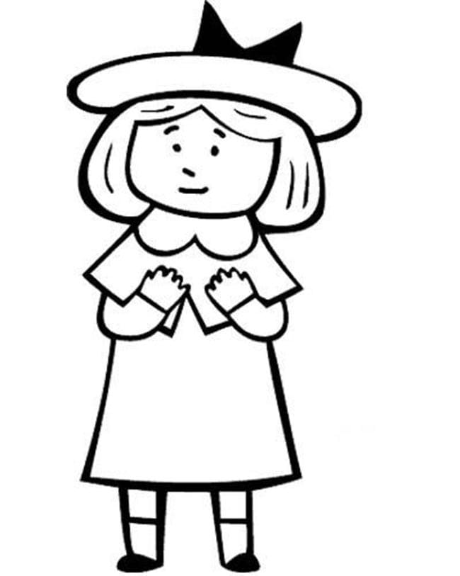 Desenhos de Madeline para colorir