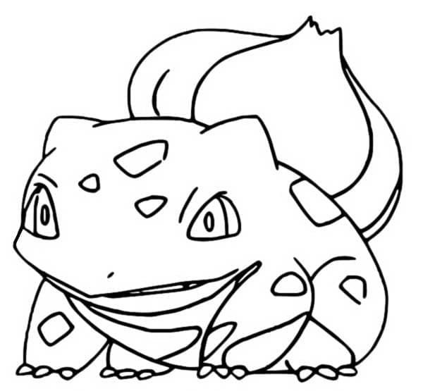 Desenho deLindo Bulbasaur para colorir