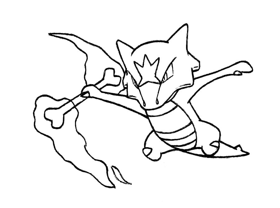 Desenho deMarowak Imprimível para colorir