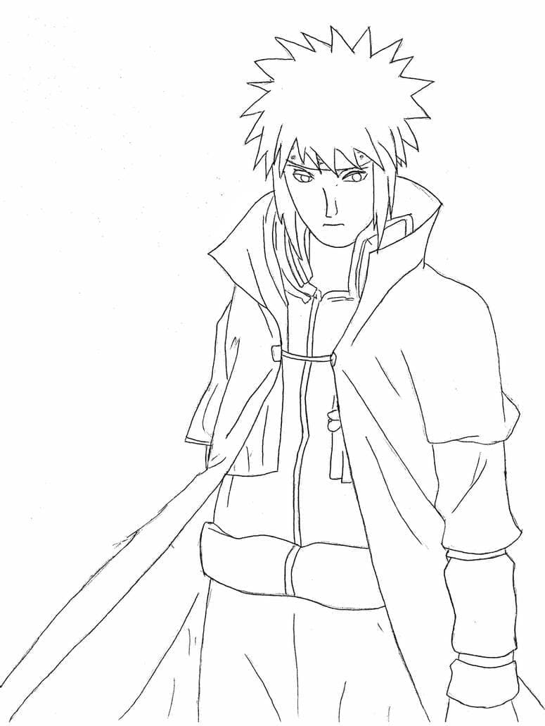 Desenho deMinato Grátis para colorir