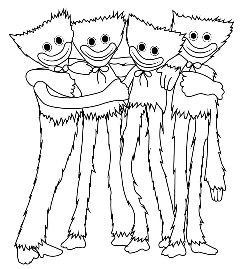 Desenho deMini Huggies para colorir