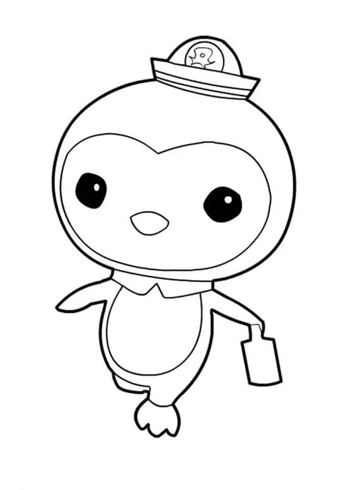 Desenho dePepe Pinguim para colorir