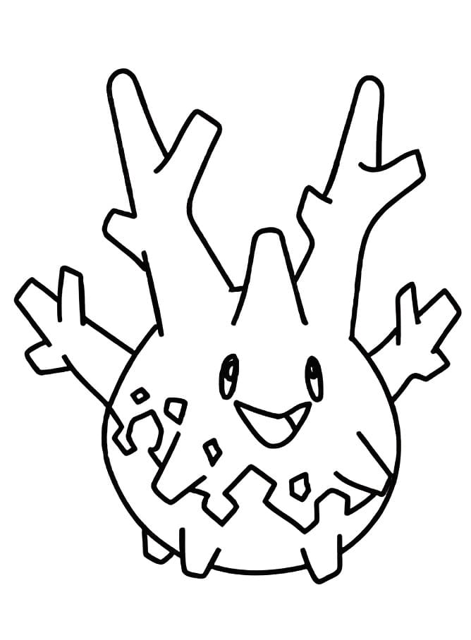 Desenhos de Corsola para colorir