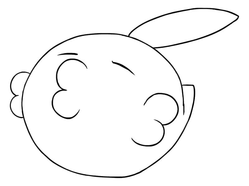 Desenhos de Gulpin para colorir