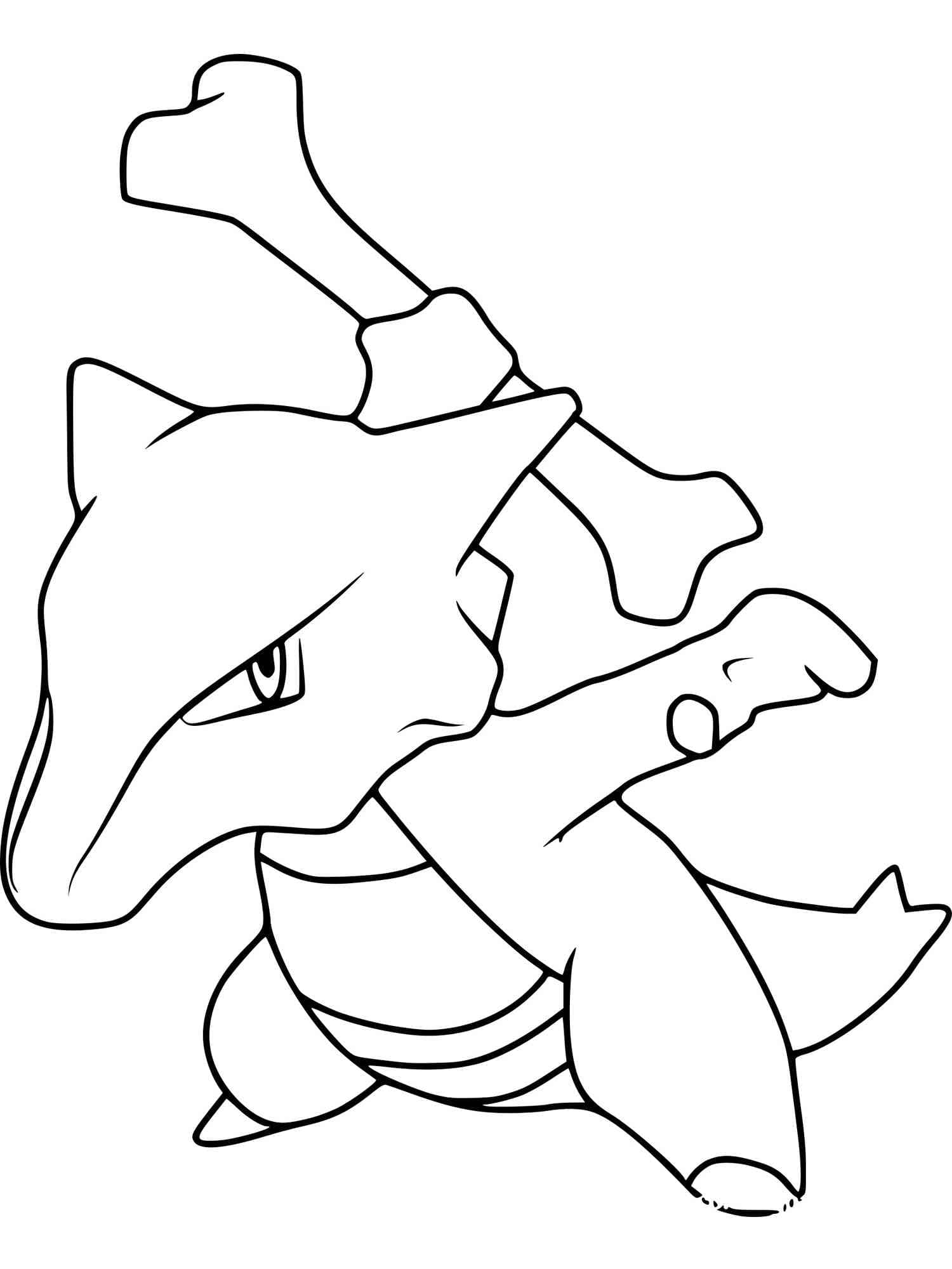 Desenhos de Marowak para colorir