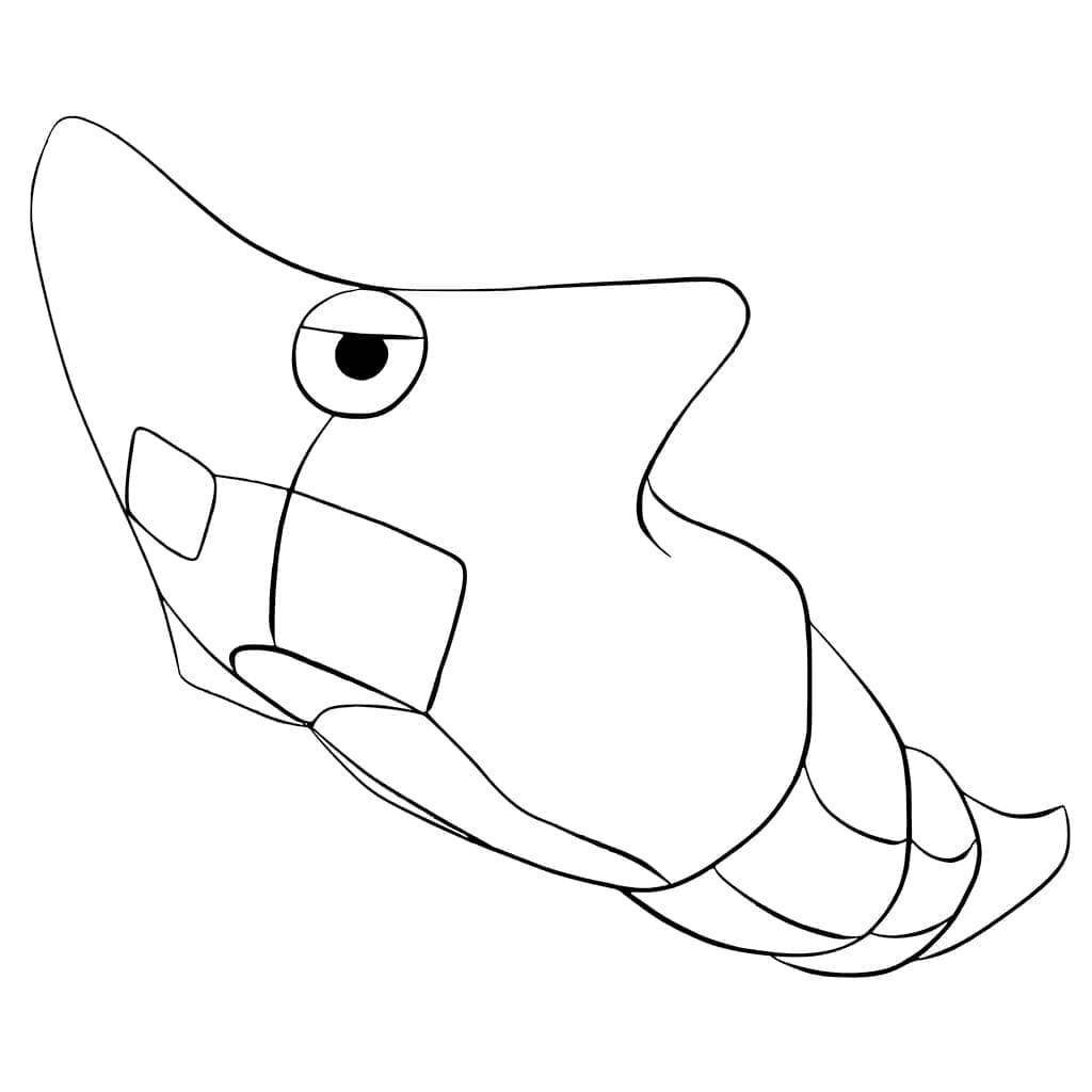 Desenho dePokemon Metapod para colorir